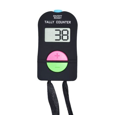 VANVENE Electronic Hand Clicker Counter,Easy to Operate Tally Counter, Supermarket People Flow Manual Additio Subtraction Counter Clicker,for Golf/Football Sports