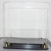 Pro Collector's Football Helmet Display Case Stand aslo fits Full Size Baseball, Ice Hockey, Motorcycle Helmets, One-Piece-Cover for Better Seal, Showcase with 98% UV Protection view 2