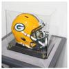Pro Collector's Football Helmet Display Case Stand aslo fits Full Size Baseball, Ice Hockey, Motorcycle Helmets, One-Piece-Cover for Better Seal, Showcase with 98% UV Protection view 3
