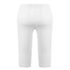 easyforever Kids Girls Dance Gymnastics Stretchy Ripped Knee Crop Leggings Pants Workout Trousers Tights White 2-3 view 2