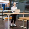 ZEALTOP Standing Desk Anti fatigue Balance Board standing desk mat wobble board Rocker Board Comfort Mat for Office (Large Size) view 3