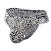 JOCKMAIL Brand Sexy Men Underwear Leopard Pattern Playful Printed Men Briefs Men Panties (Medium, White) view 1