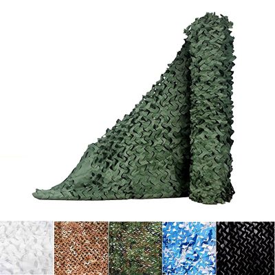Outdoor Camouflage net, Shade Camo Netting, Garden Party, Camping Decoration, Jungle Hunting net, Size and Color can be Customized. (Color : Green, Size : 9.8ftx6.5ft/3mx2m)