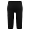 easyforever Kids Girls Dance Gymnastics Stretchy Ripped Knee Crop Leggings Pants Workout Trousers Tights Black 2-3 view 2