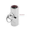 1Pcs Marine Stainless Steel Folding Swivel Coupling Tube Pipe Connector Boat Hardware Fitting Boat Parts DaJiKan (Color : 22mm) view 3