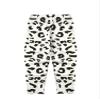 Aislor Flower Girls Stretch Leggings Cute Cartoon Printed Kids Soft Full Length Pants Tights Yoga Dance Trousers White 5-6 Years view 3