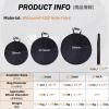 Azarxis Bike Cycling Wheelset Bag Soft Double Wheel Cover Travel Case MTB Mountain Road Bicycle Carry Pack for 700C 650B 26" 27.5" 29" Tire (Black - 2 Pack, for 29 inch wheel) view 2
