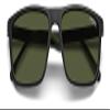 Carrera Carrera 8047/S Black Green/Green Polarized One Size view 4