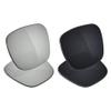 Galvanic Replacement Lenses for Arnette Sandbank AN4229 61mm Sunglasses - Chrome + Black Polarized - Combo Pack view 1