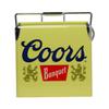 Coors Banquet Retro Ice Chest Cooler - Portable Ice Bucket with Bottle Opener, Vintage Style, Insulated for Camping, Beach, Picnic, RV, BBQs, Tailgating, Fishing, 18 Can, 14 qt (13L) view 1