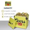 Coors Banquet Retro Ice Chest Cooler - Portable Ice Bucket with Bottle Opener, Vintage Style, Insulated for Camping, Beach, Picnic, RV, BBQs, Tailgating, Fishing, 18 Can, 14 qt (13L) view 3