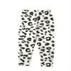 Aislor Flower Girls Stretch Leggings Cute Cartoon Printed Kids Soft Full Length Pants Tights Yoga Dance Trousers White 4-5 Years view 4
