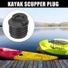 X AUTOHAUX 2pcs Kayak Scupper Plug Canoe Boat Scupper Stopper Plugs Bungs Replacement 3.5x3cm view 2