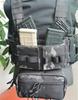 KODENOR Muticaml Tactical Ammunition Expansion Pack Chest Rig for CS Games (Color : DE89-G) view 2