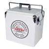 Coors Light Ice Chest Cooler - Portable Ice Bucket with Bottle Opener, Vintage Style, Insulated for Camping, Beach, Picnic, RV, BBQs, Tailgating, Fishing, Steel-Belted 18 Can Ice Box, 13L (14 qt) view 1