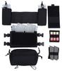 KODENOR Muticaml Tactical Ammunition Expansion Pack Chest Rig for CS Games (Color : DE89-OD) view 4