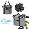 Doorslay Bike Basket Front Removable Bicycle Handlebar Basket Small Pet Cat Dog Carrier Folding Detachable Max. Bearing: 11lbs view 4
