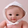 JEATHA Toddler Baby Girls Sun Hat Lace Embroidery Bonnet Country Style Self Tie Cap Newborn Photography Props Rape Blossoms 2-3 Years view 2