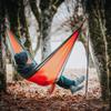 Camping Parachute Hammock 300200Cm Portable Survival Garden Outdoor Furniture Leisure Sleeping Travel Double Hanging Bed Dskyblue-Orangea view 3