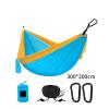 Camping Parachute Hammock 300200Cm Portable Survival Garden Outdoor Furniture Leisure Sleeping Travel Double Hanging Bed Dskyblue-Orangeb view 2