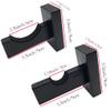 Baseball Bat Display Wall Mount Holder,Solid Wood Baseball Bat Rack Hanger view 4