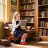 Otter MOMO Toddler Little Girls Oxford Shoes Mary Jane Flat T-Strap School Uniform Party Red Dress Shoes Size 11 view 3