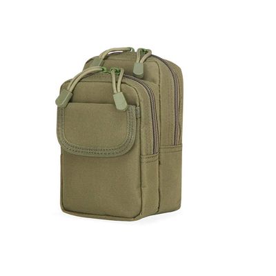 Outdoor Sports Airsoft Gear Molle Assault Combat Hiking Bag Accessory Camouflage Pack Tactical Kit Pouch - Green