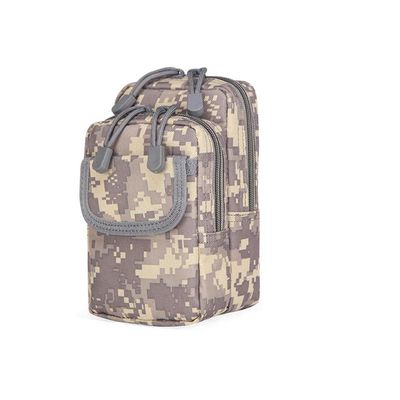 Outdoor Sports Airsoft Gear Molle Assault Combat Hiking Bag Accessory Camouflage Pack Tactical Kit Pouch - ACU