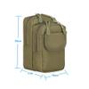 Outdoor Sports Airsoft Gear Molle Assault Combat Hiking Bag Accessory Camouflage Pack Tactical Kit Pouch - ACU view 2