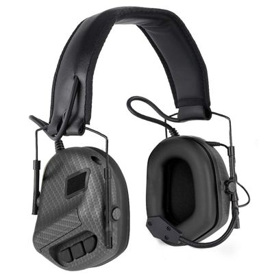Outdoor Airsoft Shooting Combat Tactical Headset - Carbon Fiber with Noise Reduction Function