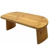 Meditation Stool, Ergonomic Meditation Bench, Oblique Leg Folding Meditation Stool, Kneeling Yoga Stool, Bamboo and Wood Multifunctional Meditation Table/A / 501918.5cm