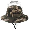 Kids Camo Sun Hat Boys-Camouflage Bucket Fishman Hat Packable view 4