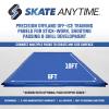 Skate Anytime Precision Dryland Hockey Tiles  Expandable Off-Ice Hockey Training Zones for Stickhandling, Passing & Shooting (Blue, Passing Lane Zone  60 sq ft) view 2