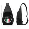 FunnyStar Italia Italy Italian Map Flag Sling Bag Crossbody Backpack Shoulder Chest Daypack For Travel Hiking view 2