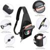 FunnyStar Italia Italy Italian Map Flag Sling Bag Crossbody Backpack Shoulder Chest Daypack For Travel Hiking view 4