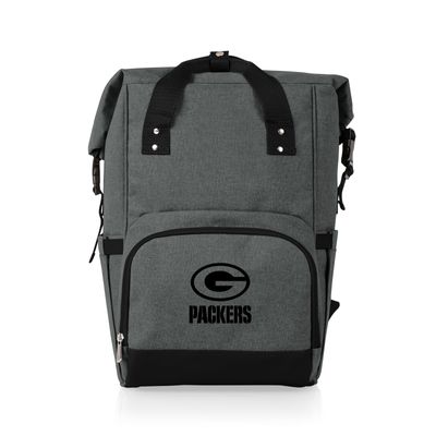 PICNIC TIME Gray Green Bay Packers Backpack