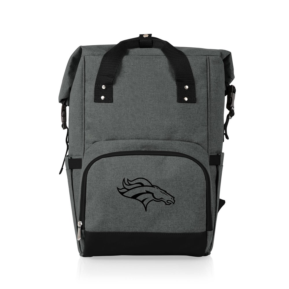 PICNIC TIME Gray Denver Broncos Backpack