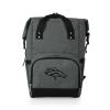 PICNIC TIME Gray Denver Broncos Backpack view 1