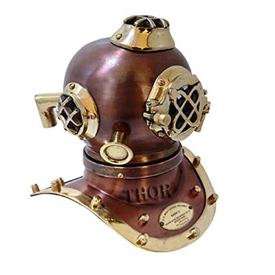Vintage Marine Handmade Divers Diving Helmet Copper Finish 6" Rustic Vintage Home Decor Gifts