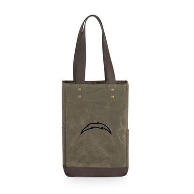 PICNIC TIME Los Angeles Chargers 2-Bottle Insulated Wine Cooler Bag