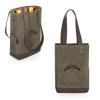 PICNIC TIME Los Angeles Chargers 2-Bottle Insulated Wine Cooler Bag view 3