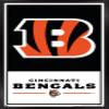 NFL Cincinnati Bengals - Logo 21 Wall Poster, 34L" x 22.4W", Black Framed Version view 1