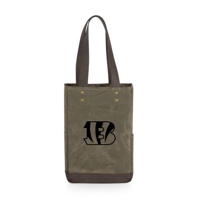 PICNIC TIME Cincinnati Bengals 2-Bottle Insulated Wine Cooler Bag