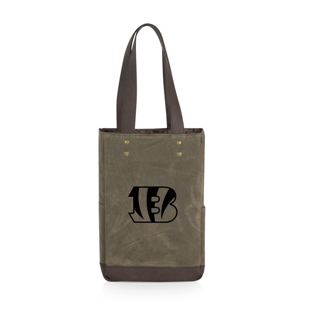 PICNIC TIME Cincinnati Bengals 2-Bottle Insulated Wine Cooler Bag