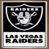 NFL Las Vegas Raiders - Logo 21 Wall Poster, 34L" x 22.4W", Bronze Framed Version view 1