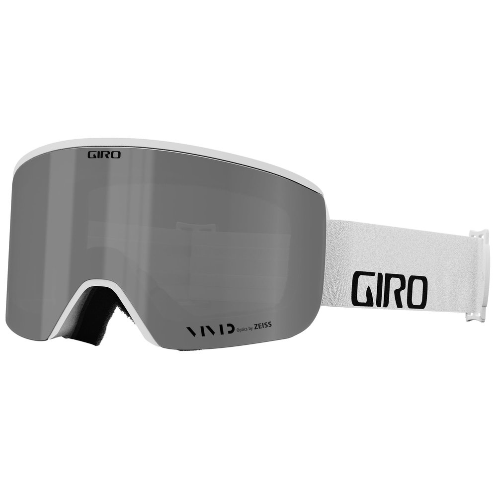 Giro Axis Adult Snow Goggle - White Wordmark Strap with Vivid Onyx/InfraredLenses