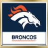 NFL Denver Broncos - Logo 21 Wall Poster, 22.4L x 14.7W, Gold Framed Version view 1