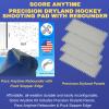 Skate Anytime Score Anytime - Precision Dryland Hockey Shooting Pad & Puck Passer Rebounder for Stickhandling, Shooting, Passing - Customize Your Training Surface. view 3