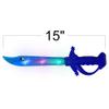 ArtCreativity Light Up Shark Swords for Kids, Halloween Costume Accessories, Halloween Light Up Toys, Set of 3, 15 Inch Toy Sword with Flashing LED Lights, Great Toy Sword for Kids view 4