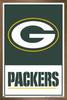 NFL Green Bay Packers - Logo 21 Wall Poster, 34L" x 22.4W", Bronze Framed Version view 1